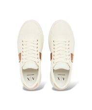 ARMANI EXCHANGE KURT Zapatillas jengibre glaseado blanquecino - Zapatos unisex - 4