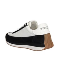 ARMANI EXCHANGE ROYALE SUEDE AIR MESH Zapatillas negro/oro p&aacute;lido - Zapatos Mujer - 3