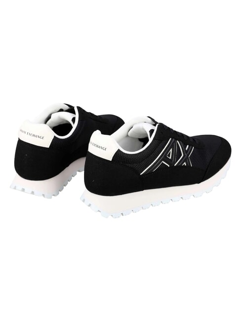 DROP MICROSUEDE Zapatillas con logo lateral negro + blanquecino - Zapatos Mujer