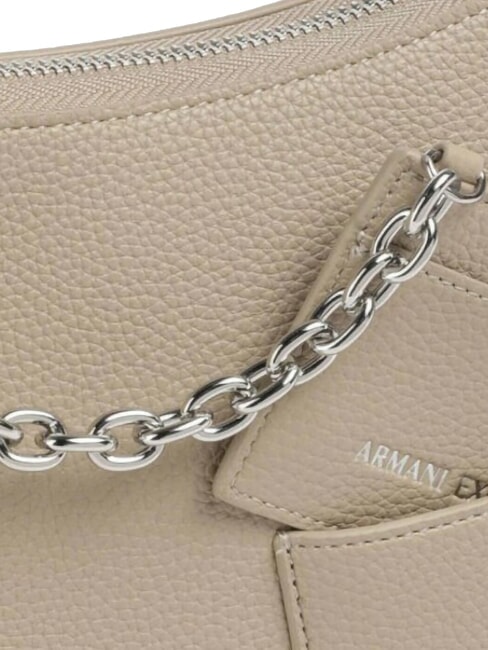 A|X Chain  Bolso de hombro peque&ntilde;o arena - Bolsos Mujer