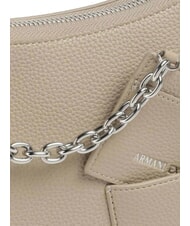 ARMANI EXCHANGE A|X Chain  Bolso de hombro peque&ntilde;o arena - Bolsos Mujer - 3
