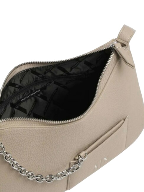 A|X Chain  Bolso de hombro peque&ntilde;o arena - Bolsos Mujer