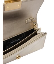 ARMANI EXCHANGE AMY Minibolso de hombro oro claro - Bolsos Mujer - 5