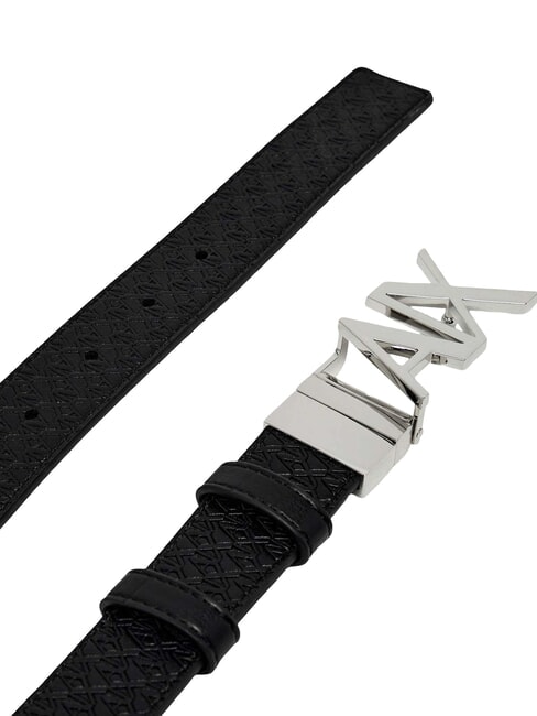 A|X Cintur&oacute;n reversible y ajustable negro - Cinturones