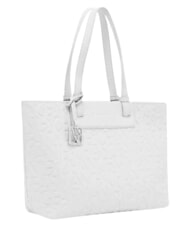 ARMANI EXCHANGE A|X ALL OVER Bolso de hombro blanquecino - Bolsos Mujer - 3