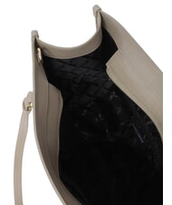 ARMANI EXCHANGE A|X LOGO ALL OVER Bolso de hombro, con correa para el hombro blanco roto / arena - Bolsos Mujer - 3