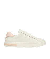 ARMANI EXCHANGE A|X Zapatillas de piel blanco roto + rosa sal - Zapatos Mujer - 2