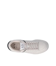 ARMANI EXCHANGE DUCK Zapatillas blanco roto + negro - Zapatos Hombre - 4