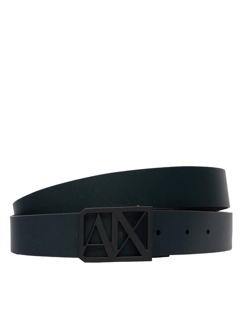 A|X Cintur&oacute;n reversible negro/azul marino - Cinturones
