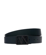ARMANI EXCHANGE A|X Cintur&oacute;n reversible negro/azul marino - Cinturones - 2