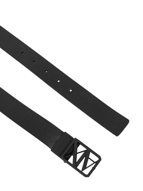 A|X Cintur&oacute;n reversible negro/azul marino - Cinturones