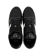 ARMANI EXCHANGE DROP Zapatillas negro+negro - Zapatos Hombre - 5