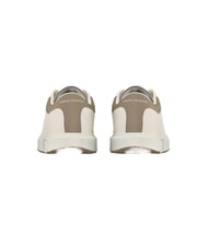 ARMANI EXCHANGE ACTION Zapatillas de cuero blanco roto + brillo invernal - Zapatos Hombre - 3