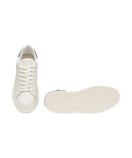 ARMANI EXCHANGE A|X Zapatillas de piel blanco roto + negro - Zapatos Mujer - 5