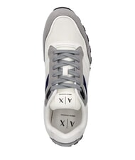 ARMANI EXCHANGE DROP Zapatillas cemento + blanco roto - Zapatos Hombre - 4