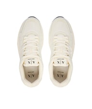ARMANI EXCHANGE LUCK Zapatillas blanco roto+blanco roto - Zapatos Hombre - 4