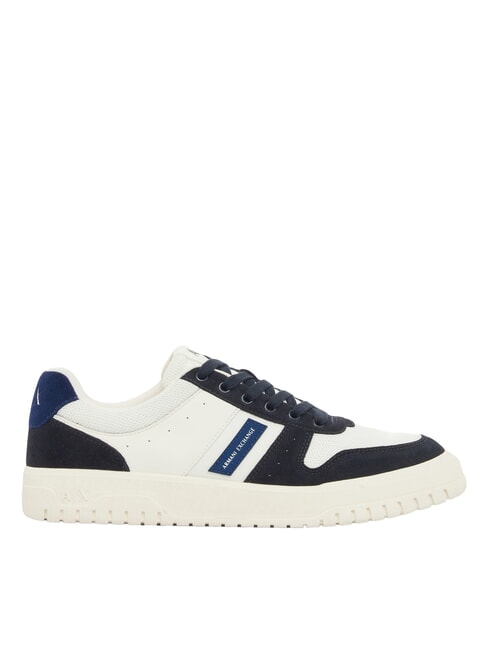DUCK Zapatillas de cuero azul marino intenso + azul campana + apagado - Zapatos Hombre