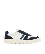 ARMANI EXCHANGE DUCK Zapatillas de cuero azul marino intenso + azul campana + apagado - Zapatos Hombre - 2