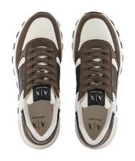 ARMANI EXCHANGE DUSSELDORF Zapatillas almizcle + blanco roto - Zapatos Hombre - 4