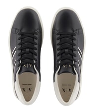 ARMANI EXCHANGE LONDON Zapatillas negro + blanquecino - Zapatos Hombre - 4