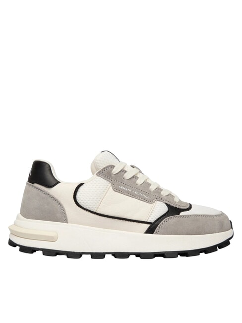 DUSSELDORF Zapatillas blanco roto + gris - Zapatos Hombre