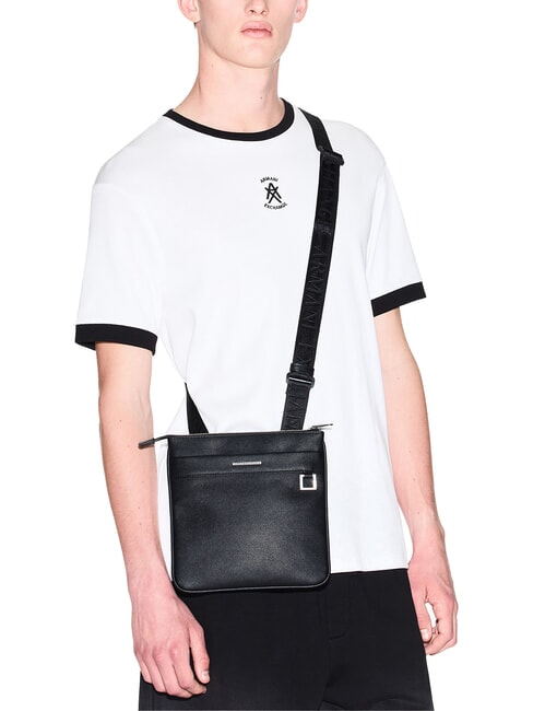 NEW YORK Bolsa plana negro - Bandoleras Hombre