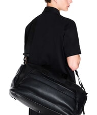 ARMANI EXCHANGE MADRID Bolsa de lona con correa para el hombro negro - Bolsas de viaje - 2
