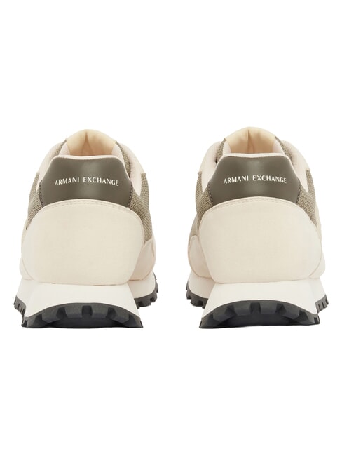 DROP MICROSUEDE Zapatillas con logotipo en contraste crema + toque invernal - Zapatos Hombre