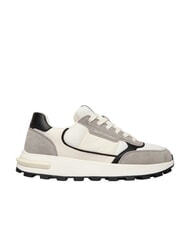ARMANI EXCHANGE DUSSELDORF Zapatillas blanco roto + gris - Zapatos Hombre - 2