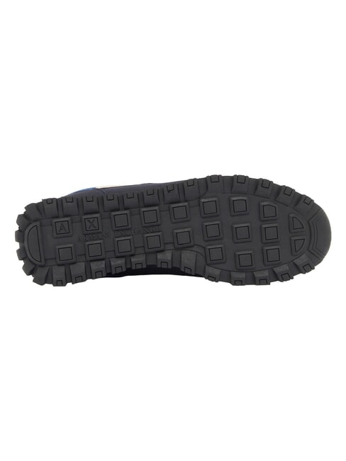 DROP MICROSUEDE Zapatillas con logotipo en contraste azul marino intenso + azul chino - Zapatos Hombre