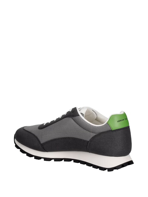 DROP MICROSUEDE Zapatillas con logotipo en contraste color gris plomo + gris neutro - Zapatos Hombre
