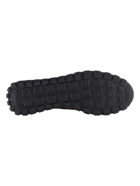 DROP MICROSUEDE Zapatillas con logotipo en contraste almizcle + blanco roto - Zapatos Hombre