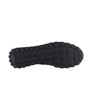 ARMANI EXCHANGE DROP MICROSUEDE Zapatillas con logotipo en contraste almizcle + blanco roto - Zapatos Hombre - 5