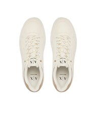 ARMANI EXCHANGE VENICE Zapatillas blanco roto + tierra - Zapatos Hombre - 4