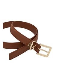 ARMANI EXCHANGE TONGUE Cintur&oacute;n de cuero whisky - Cinturones - 2