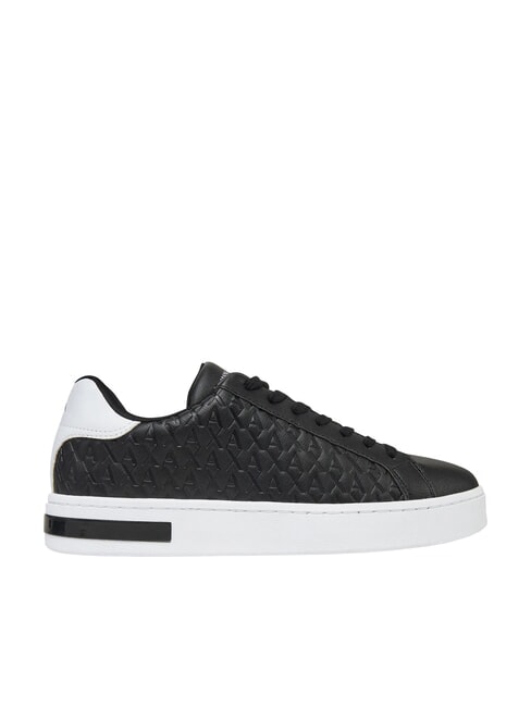 LONDON Zapatillas negro + blanco &oacute;ptico - Zapatos Hombre