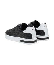 ARMANI EXCHANGE LONDON Zapatillas negro + blanco &oacute;ptico - Zapatos Hombre - 3