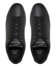 ARMANI EXCHANGE LONDON Zapatillas negro + blanco &oacute;ptico - Zapatos Hombre - 4
