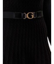 GUESS HANA  vestido de punto trenzado jetbla - Ropa de mujer - 3