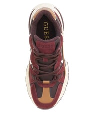 GUESS CARRLI8 Zapatillas vino oscuro - Zapatos Mujer - 4