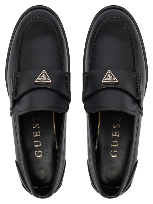 BELISO mocasines de cuero NEGRO - Zapatos Mujer