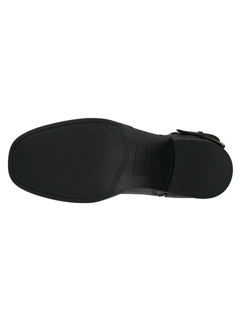 MATWELL2 Botines con tac&oacute;n de 6 cm. topo negro - Zapatos Mujer