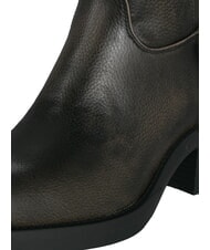 GUESS MATWELL2 Botines con tac&oacute;n de 6 cm. topo negro - Zapatos Mujer - 6