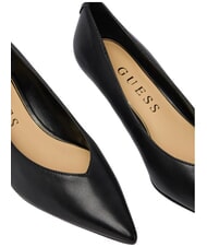 GUESS CASEN escote de cuero NEGRO - Zapatos Mujer - 6