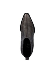 GUESS WYNIE Botines de piel con tac&oacute;n de 4,5 cm. NEGRO - Zapatos Mujer - 4