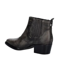 GUESS WYNIE Botines de piel con tac&oacute;n de 4,5 cm. NEGRO - Zapatos Mujer - 3