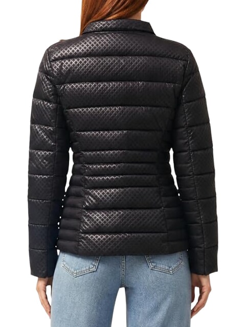 NEW VONA Edred&oacute;n relleno de plumas jetbla - Chaquetas de plumas de mujer