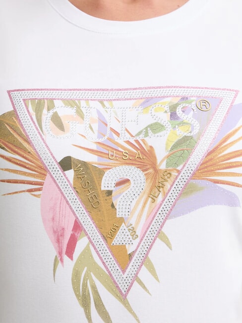 PALM TRIANGLE Camiseta de algod&oacute;n purwhite - camiseta