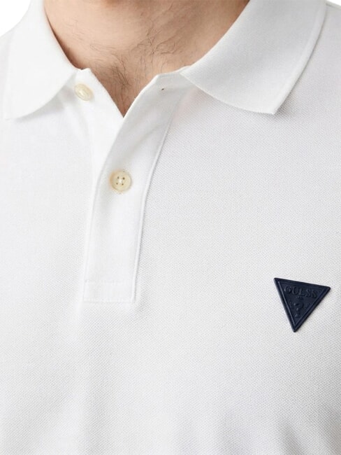 BASIC Polo de algod&oacute;n purwhite - camisa polo