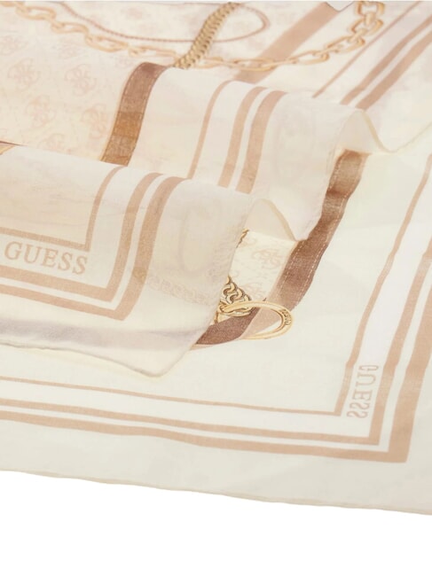 PRINTED Bufanda con estampado de cadena OFFWHITE - Bufandas